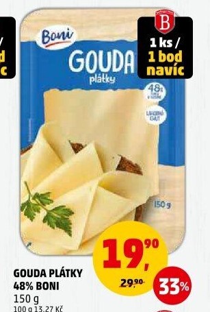 Sýr Gouda 48% Boni