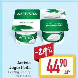 Bílý jogurt Activia Danone