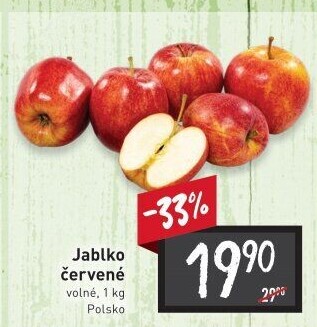 Jablka červená