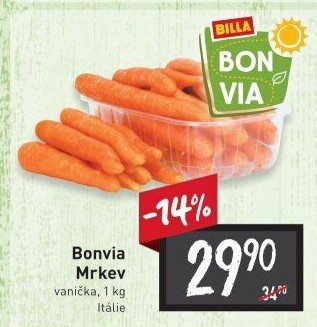 Mrkev Billa Bonvia