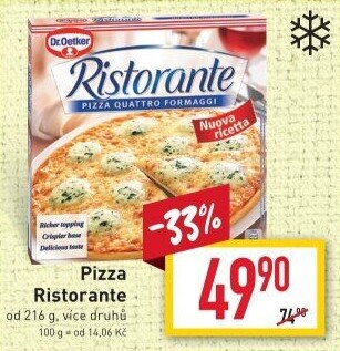 Pizza mražená Ristorante Dr. Oetker