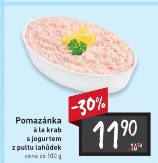 Pomazánka a la krab s jogurtem