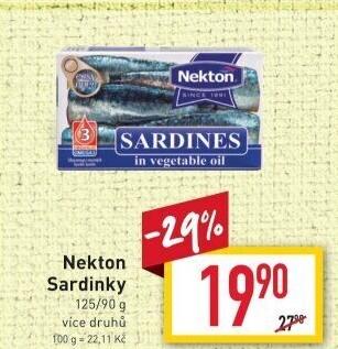 Sardinky Nekton