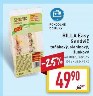 Sendvič Easy Billa