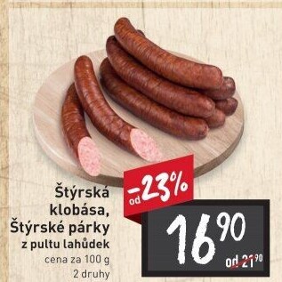 Štýrská klobása