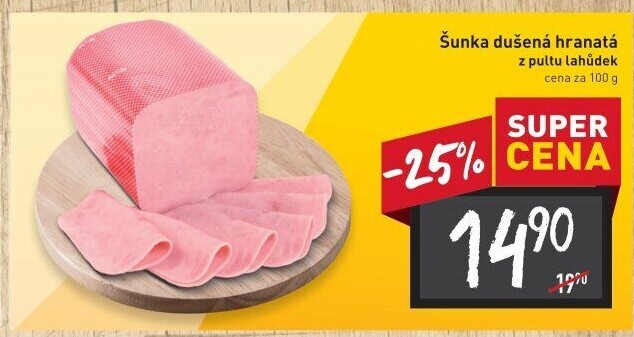 Šunka dušená hranatá