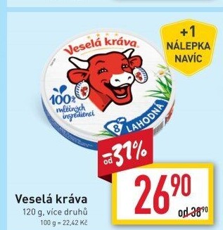 Sýr tavený Veselá kráva