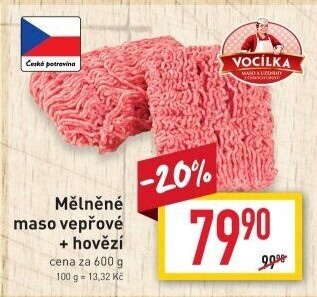 Mleté maso mix Vocílka