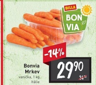 Mrkev Billa Bonvia