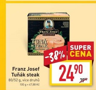 Tuňák steak Exclusive Franz Josef Kaiser