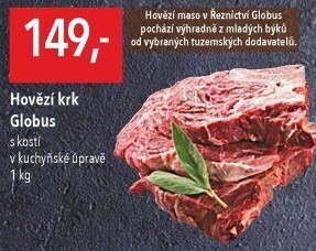 Hovězí krk s kostí Globus