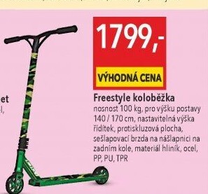 Koloběžka Bottari Freestyle