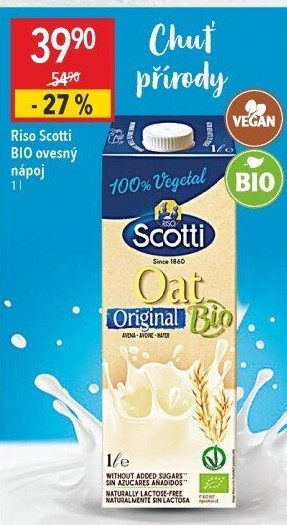 Ovesný nápoj Bio Scotti