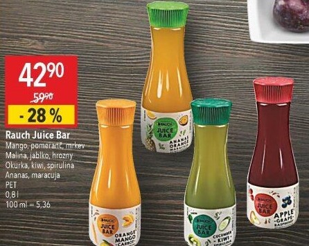 Šťáva čerstvá Juice Bar Rauch