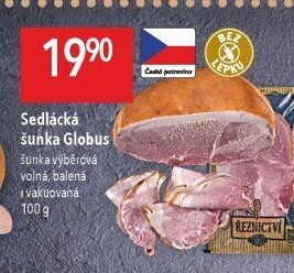 Šunka sedlácká výběrová Globus