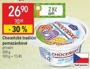 Tradiční pomazánkové Choceňské