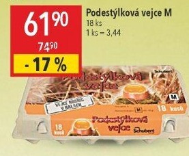 Vejce z podestýlky M Schubert
