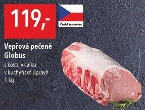 Vepřová pečeně s kostí Globus