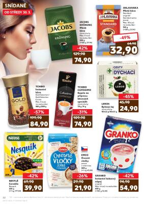 akční leták Kaufland 30.3.2022-5.4.2022