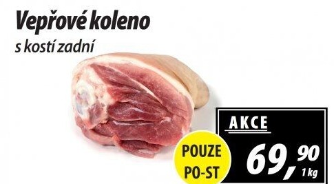 Koleno vepřové s kostí