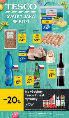 akční leták Tesco 30.3.2022-5.4.2022
