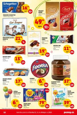 akční leták Penny Market 31.3.2022-6.4.2022