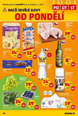 akční leták Penny Market 31.3.2022-6.4.2022