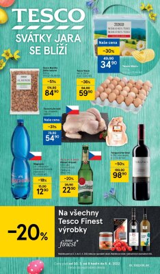 akční leták Tesco 30.3.2022-5.4.2022