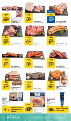akční leták Tesco 30.3.2022-5.4.2022