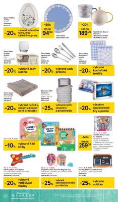 akční leták Tesco 30.3.2022-5.4.2022
