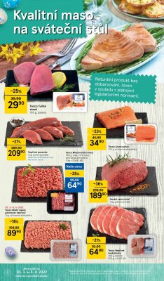 akční leták Tesco 30.3.2022-5.4.2022
