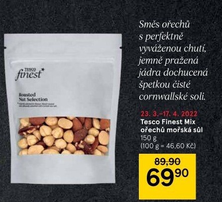 Mix ořechů Tesco Finest
