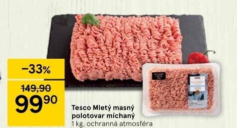 Mleté maso mix Tesco