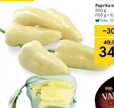 Paprika bílá