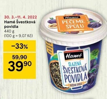 Povidla Hamé