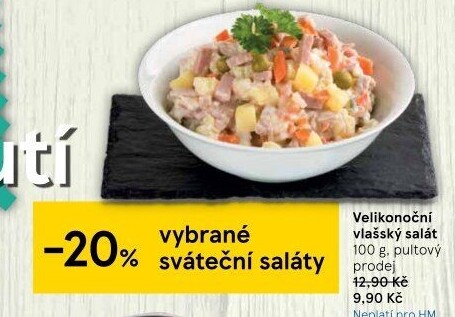 Salát vlašský velikonoční