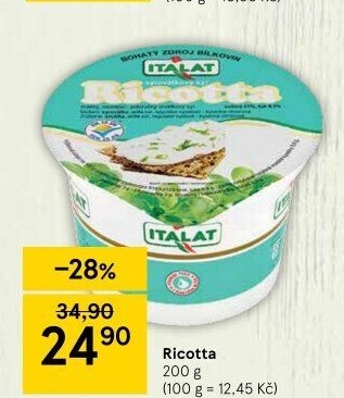 Sýr Ricotta Italat