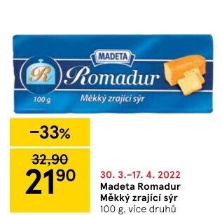 Sýr Romadur Madeta