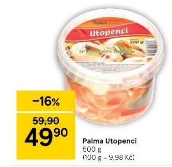 Utopenci Lahůdky Palma