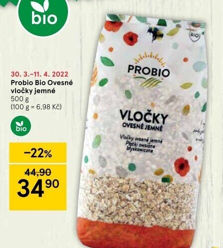 Vločky ovesnébio Probio