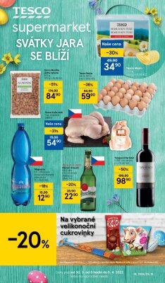 akční leták Tesco 30.3.2022-5.4.2022