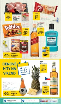 akční leták Tesco 30.3.2022-5.4.2022