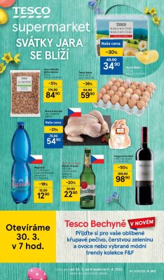 akční leták Tesco 30.3.2022-5.4.2022