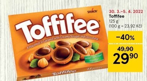Bonboniéra Toffifee Storck