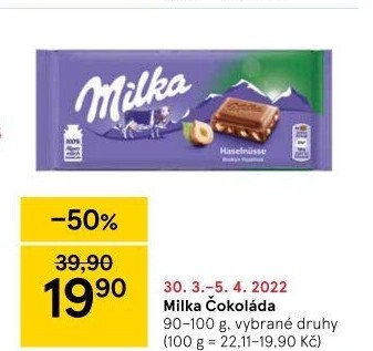 Čokoláda Milka