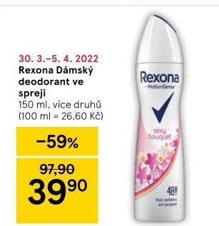 Deodorant sprej Rexona