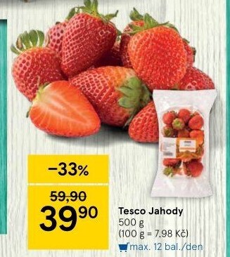 Jahody Tesco