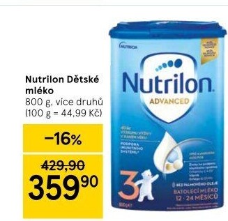 Kojenecké mléko Nutrilon