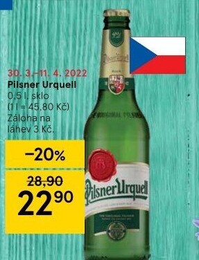 Pivo Pilsner Urquell