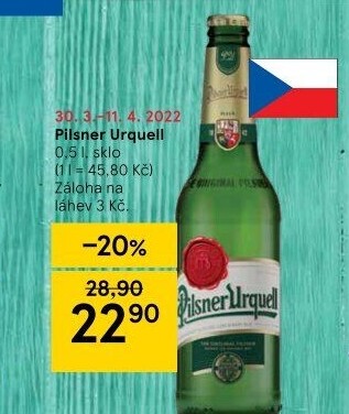 Pivo Pilsner Urquell